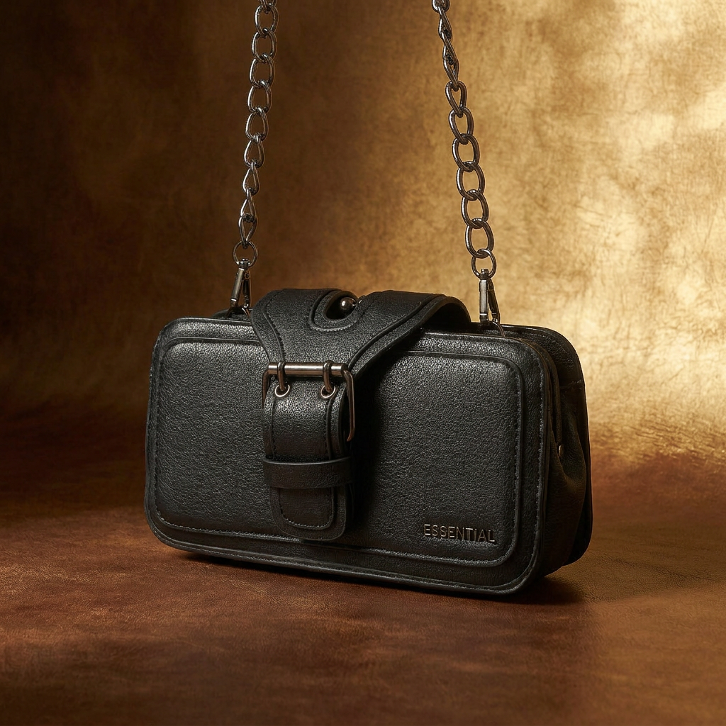 Noir Chain Buckle